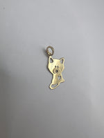 Róka alakú arany medál