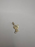 Róka alakú arany medál