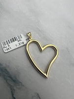 Szív arany medál