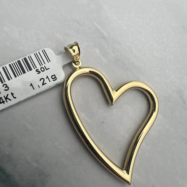 Szív arany medál
