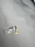 Horgony alakú arany medál