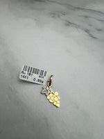 Szőlőfürt alakú arany medál