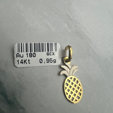 Ananász alakú arany medál