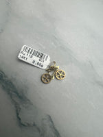 Bicikli alakú arany medál