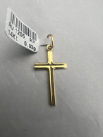 Kereszt sárgaarany medál