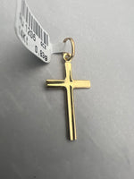 Kereszt sárgaarany medál