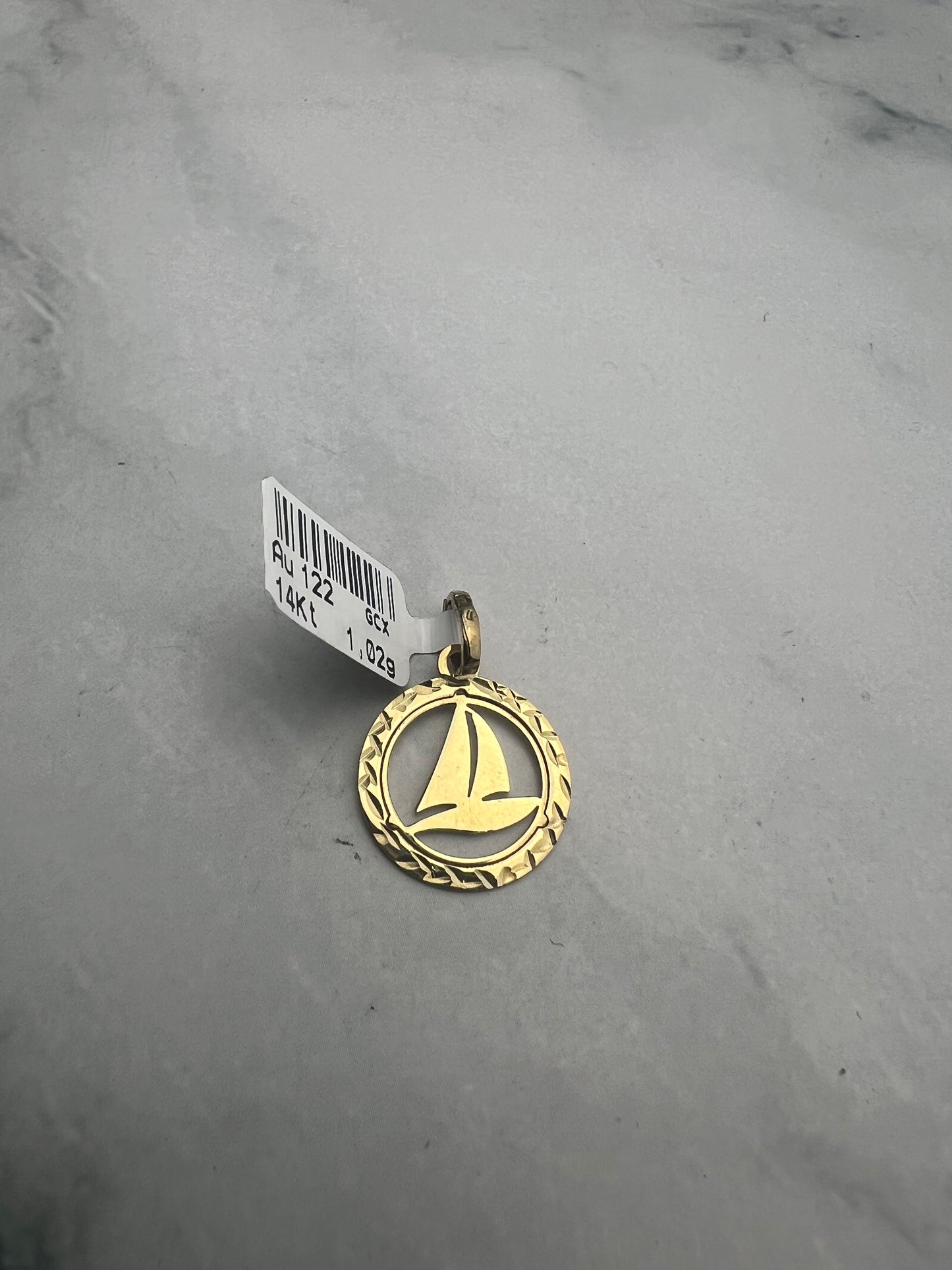 Vitorlás hajó arany medál