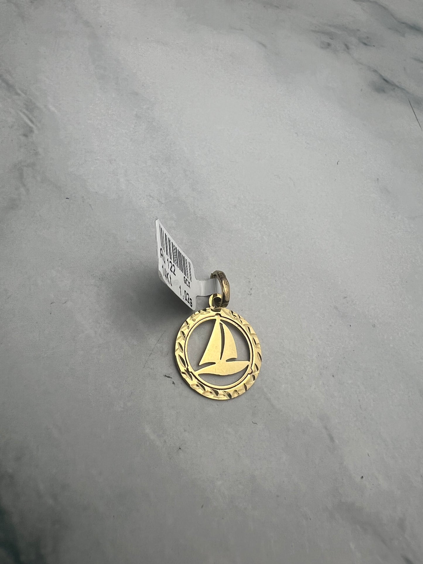 Vitorlás hajó arany medál