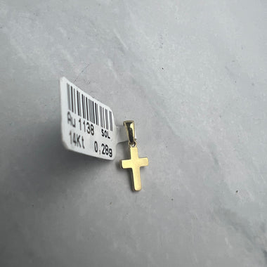 Mini kereszt arany medál