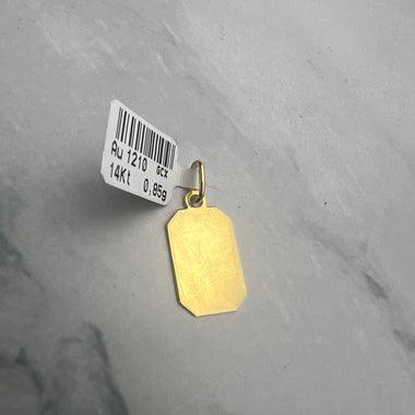 Gravírozható lap arany medál