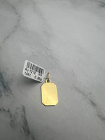 Gravírozható lap arany medál