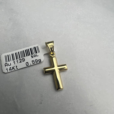 Kereszt medál sárgaaranyból