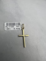 Kereszt medál sárgaaranyból