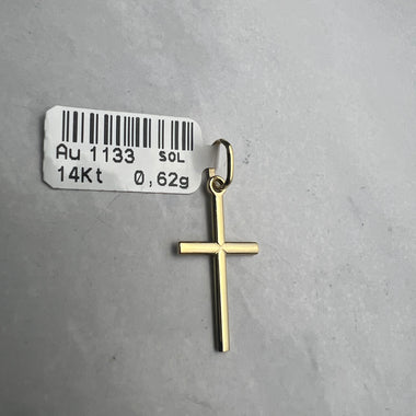 Kereszt medál sárgaaranyból