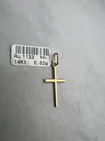 Kereszt medál sárgaaranyból