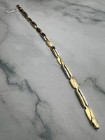 Karlánc sárga és fehéraranyból