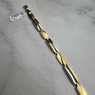 Karlánc sárga és fehéraranyból