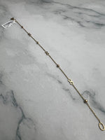 Karlánc sárgaaranyból, végtelen motívumokkal