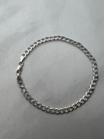 Pancer fazonú fehérarany karlánc