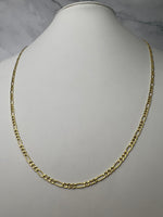 Figaro fazonú arany nyaklánc