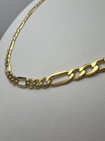 Figaro fazonú arany nyaklánc