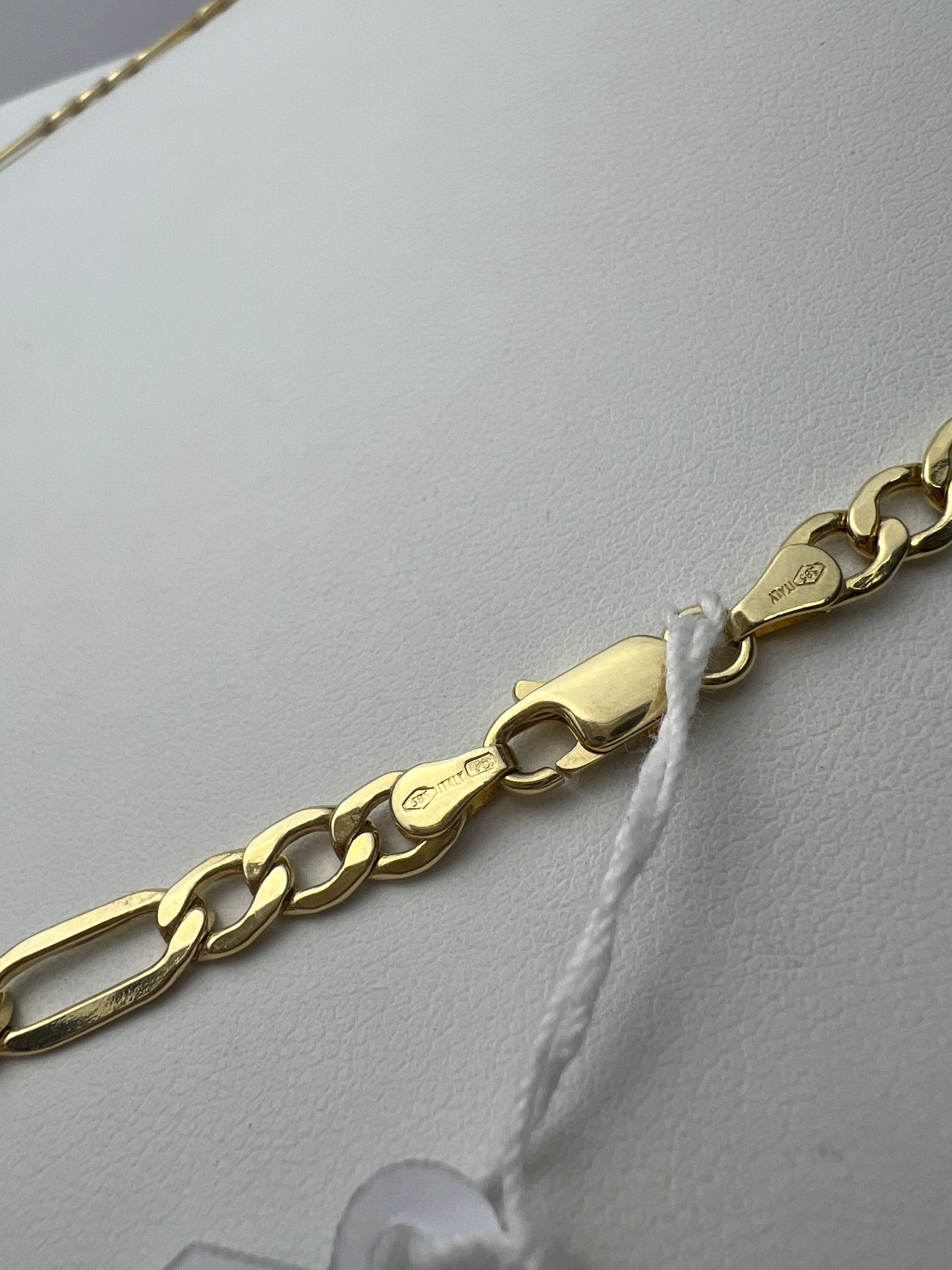 Figaro fazonú arany nyaklánc