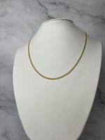 Gömb scharles fazonú arany nyaklánc