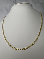 Gömb scharles fazonú arany nyaklánc