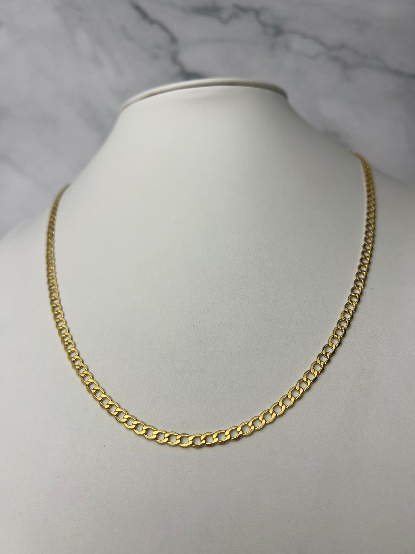 Pancer fazonú arany nyaklánc