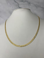 Pancer fazonú arany nyaklánc