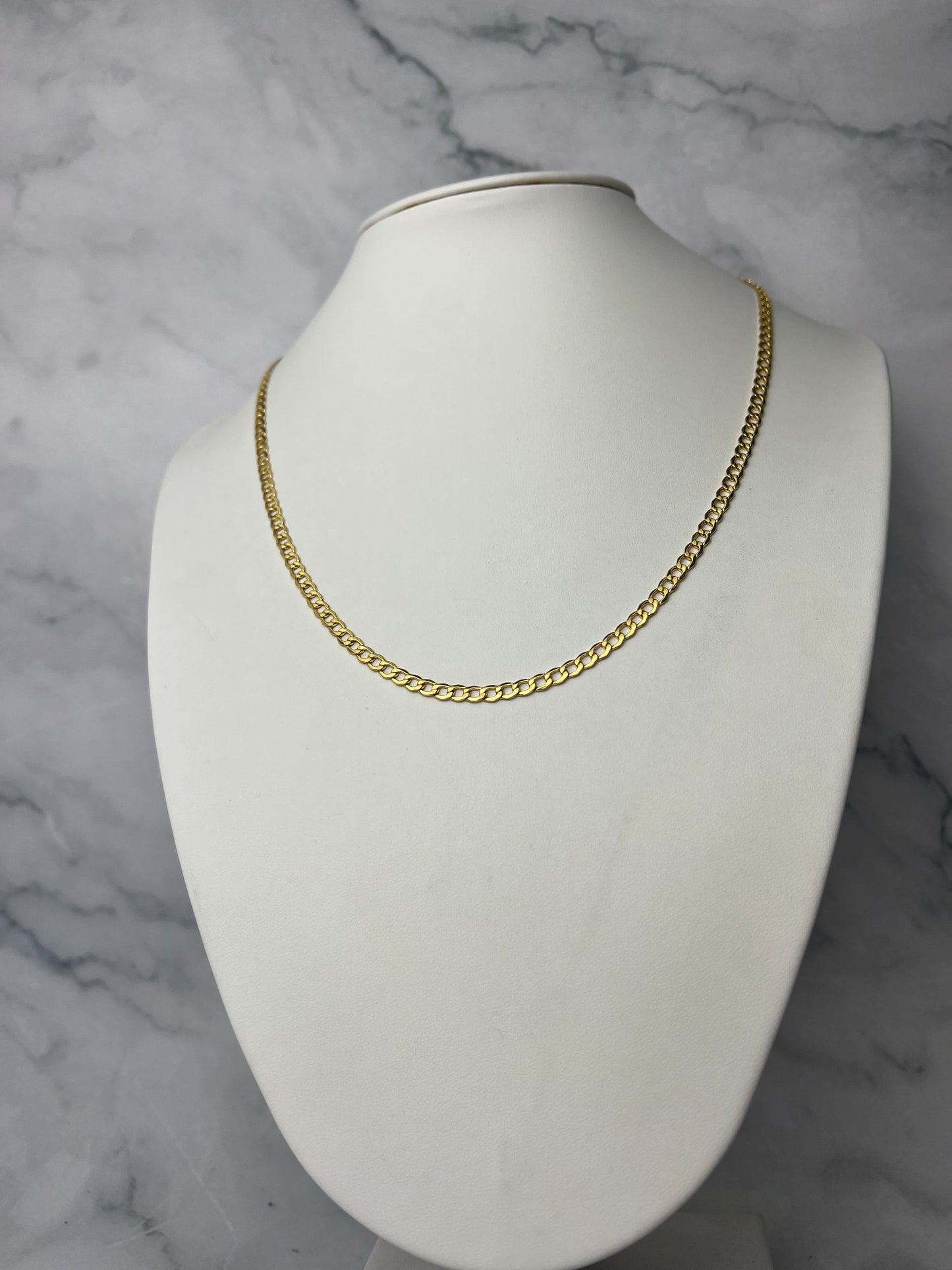 Pancer fazonú arany nyaklánc