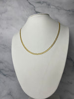 Pancer fazonú arany nyaklánc