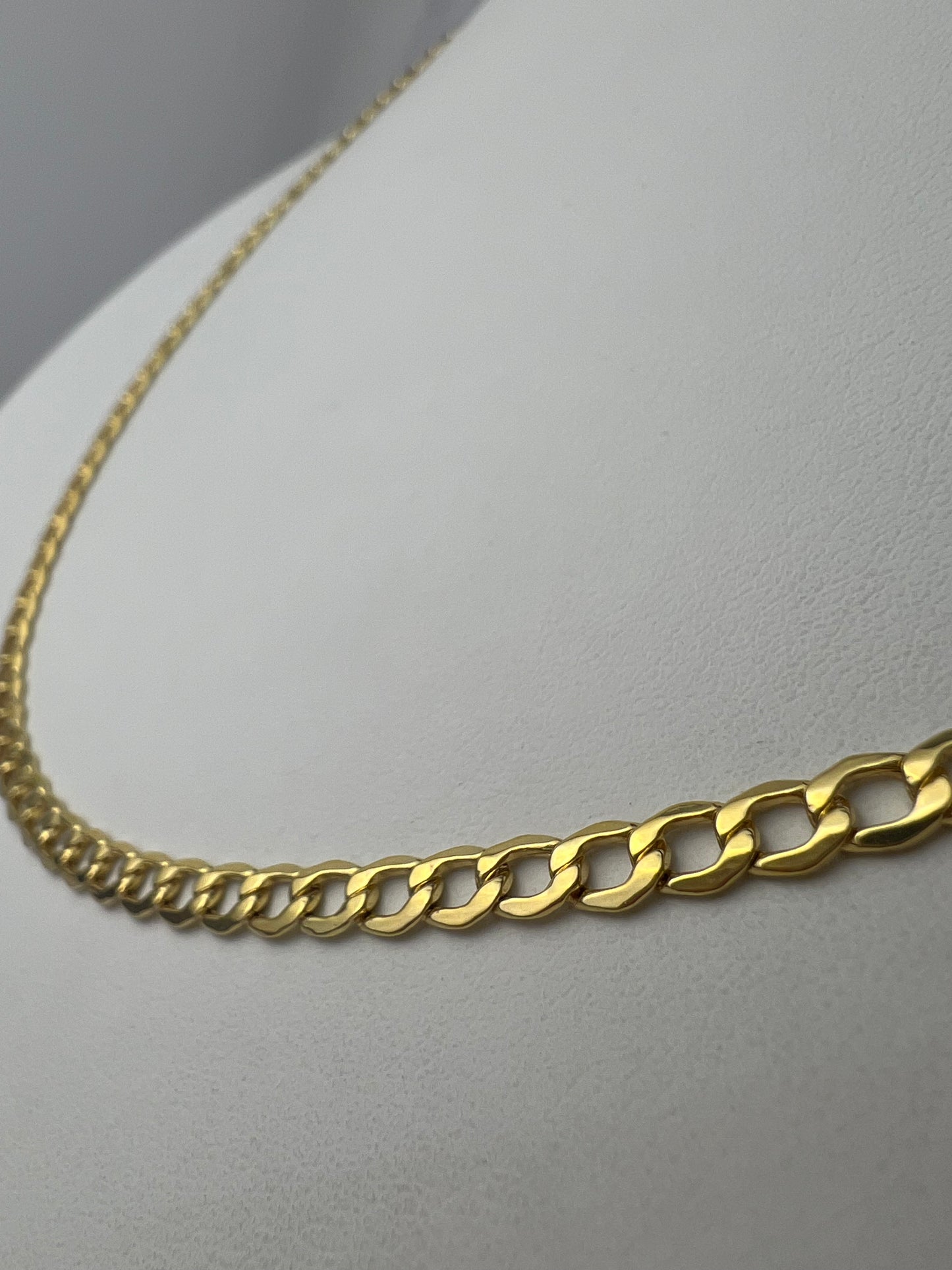 Pancer fazonú arany nyaklánc