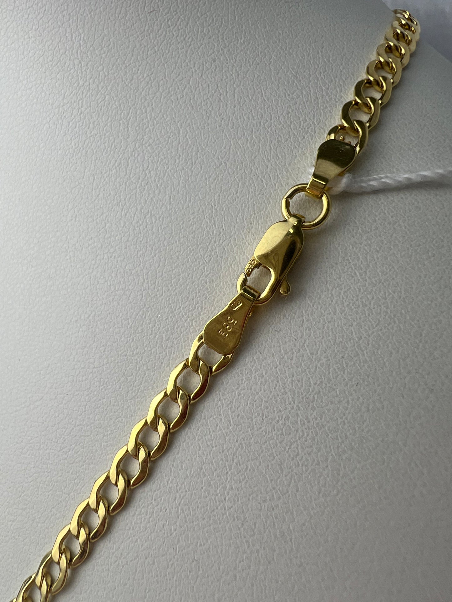 Pancer fazonú arany nyaklánc