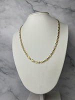 Bicolor olasz fazonú arany nyaklánc