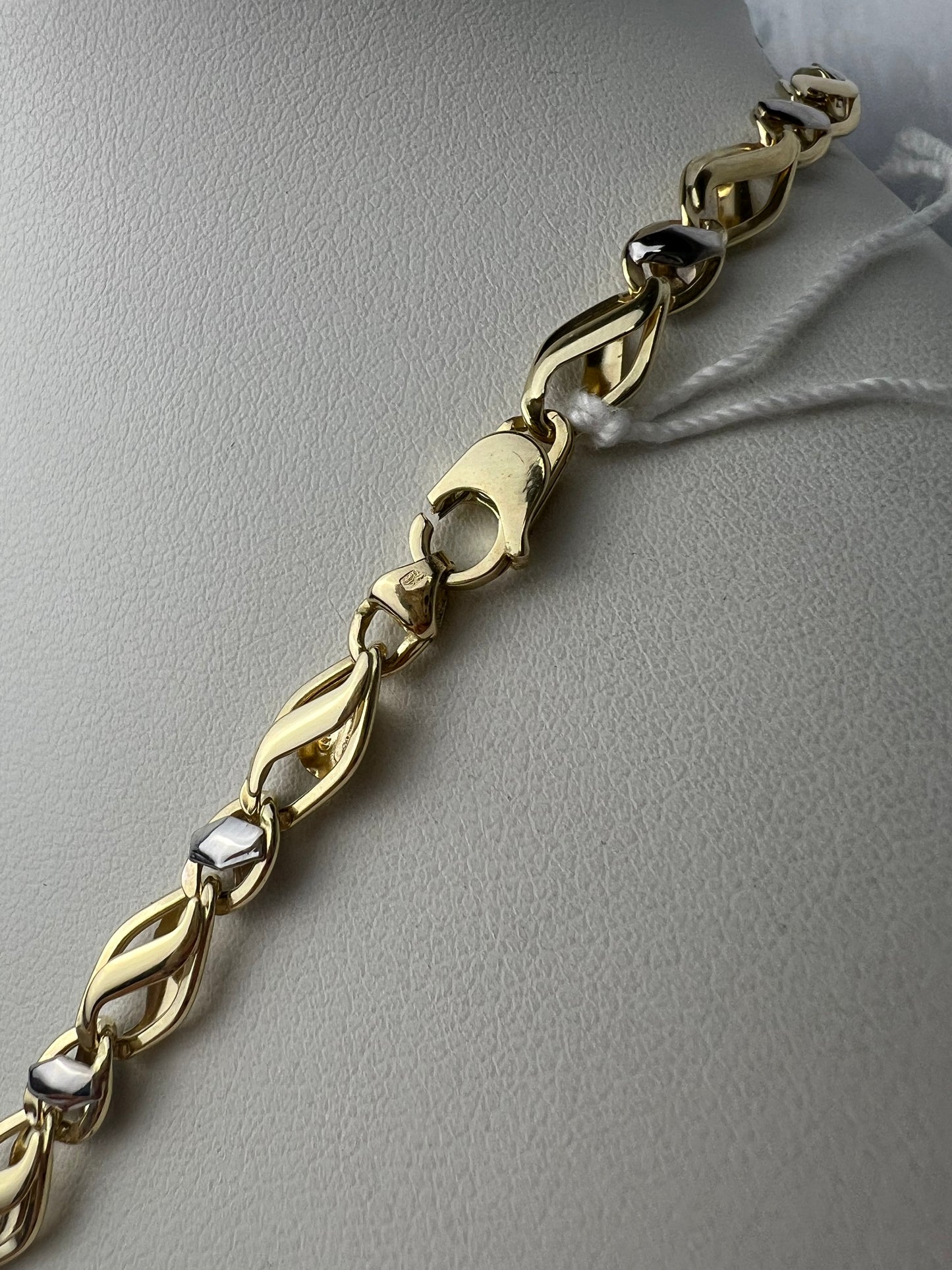 Bicolor olasz fazonú arany nyaklánc