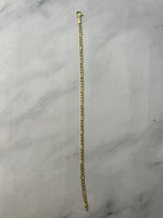 Figaro fazonú arany karlánc