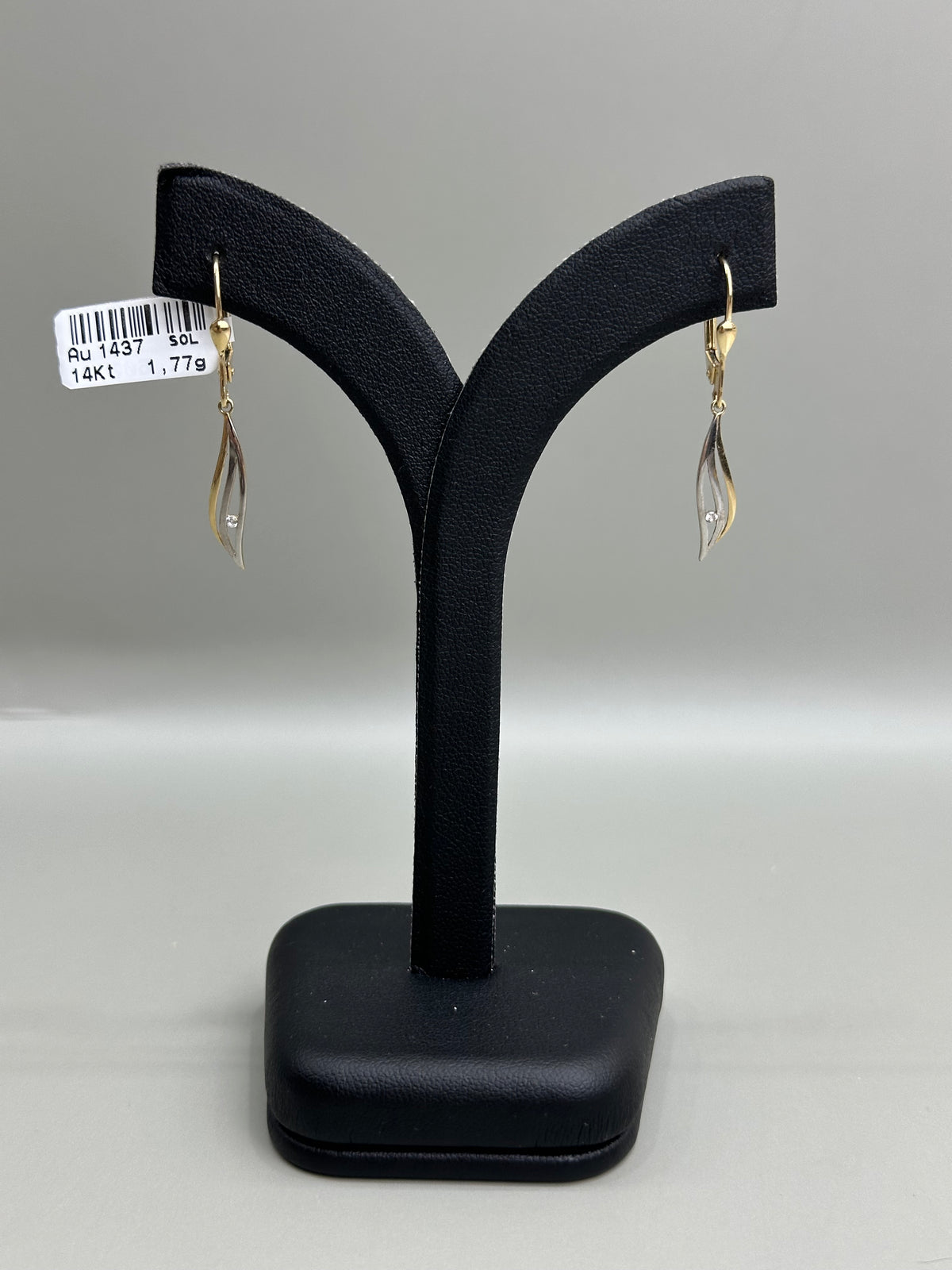 14K arany fülbevaló