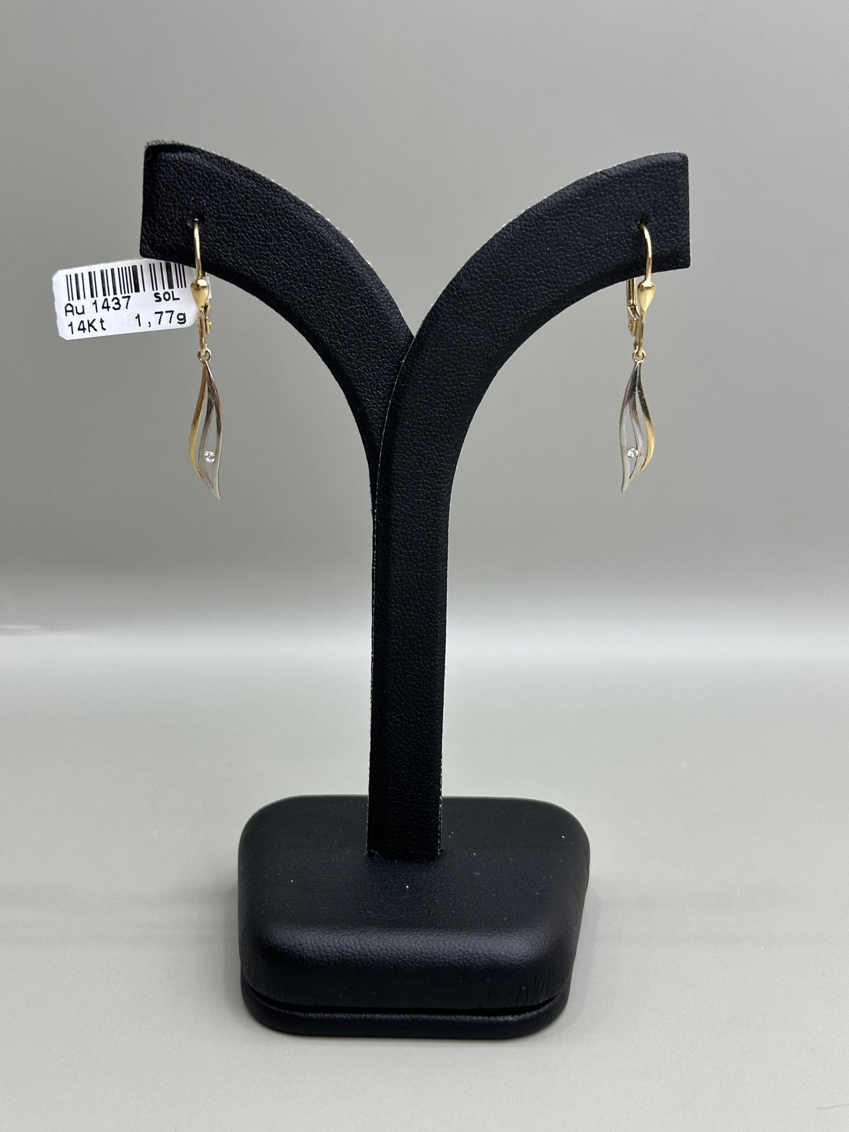 14K arany fülbevaló