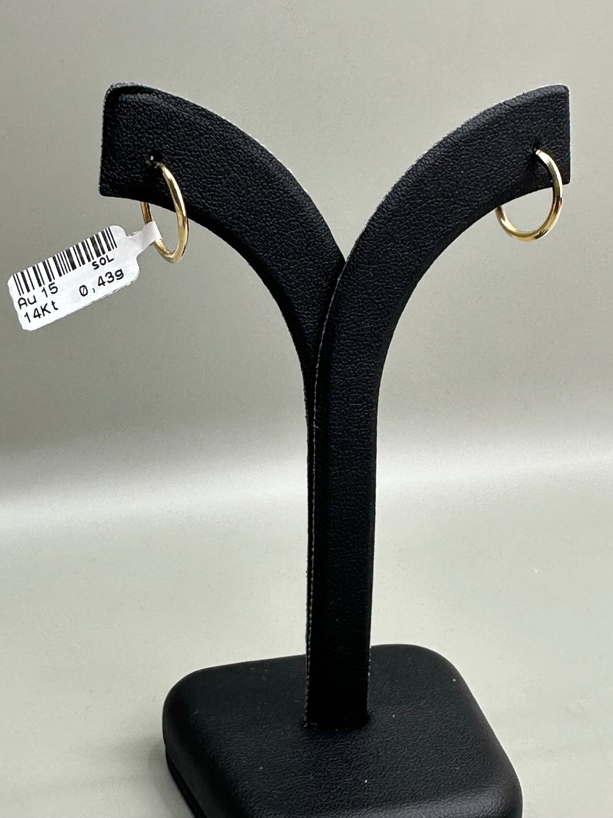14K arany fülbevaló