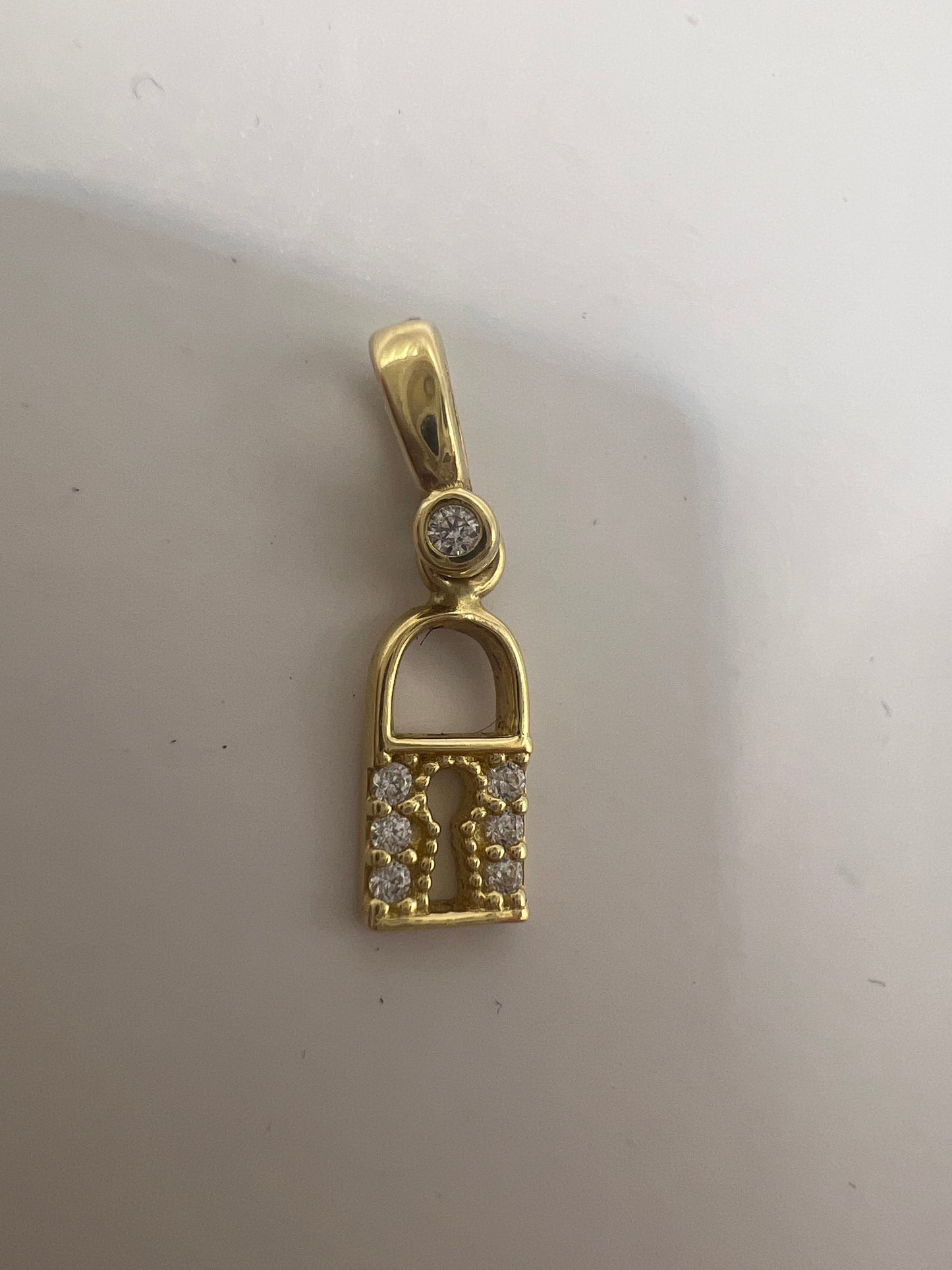 Mini köves lakat medál arany medál