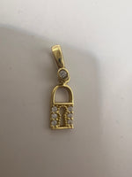 Mini köves lakat medál arany medál