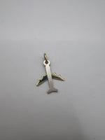 Mattított repülő arany medál