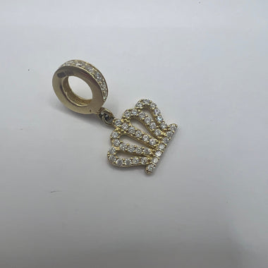 Köves tiara arany medál/charm